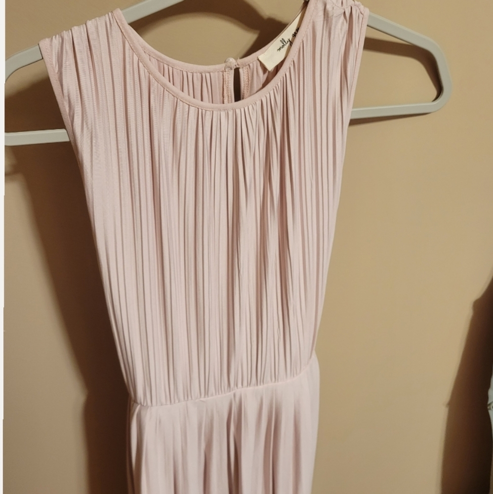 Molly green pink dress size large